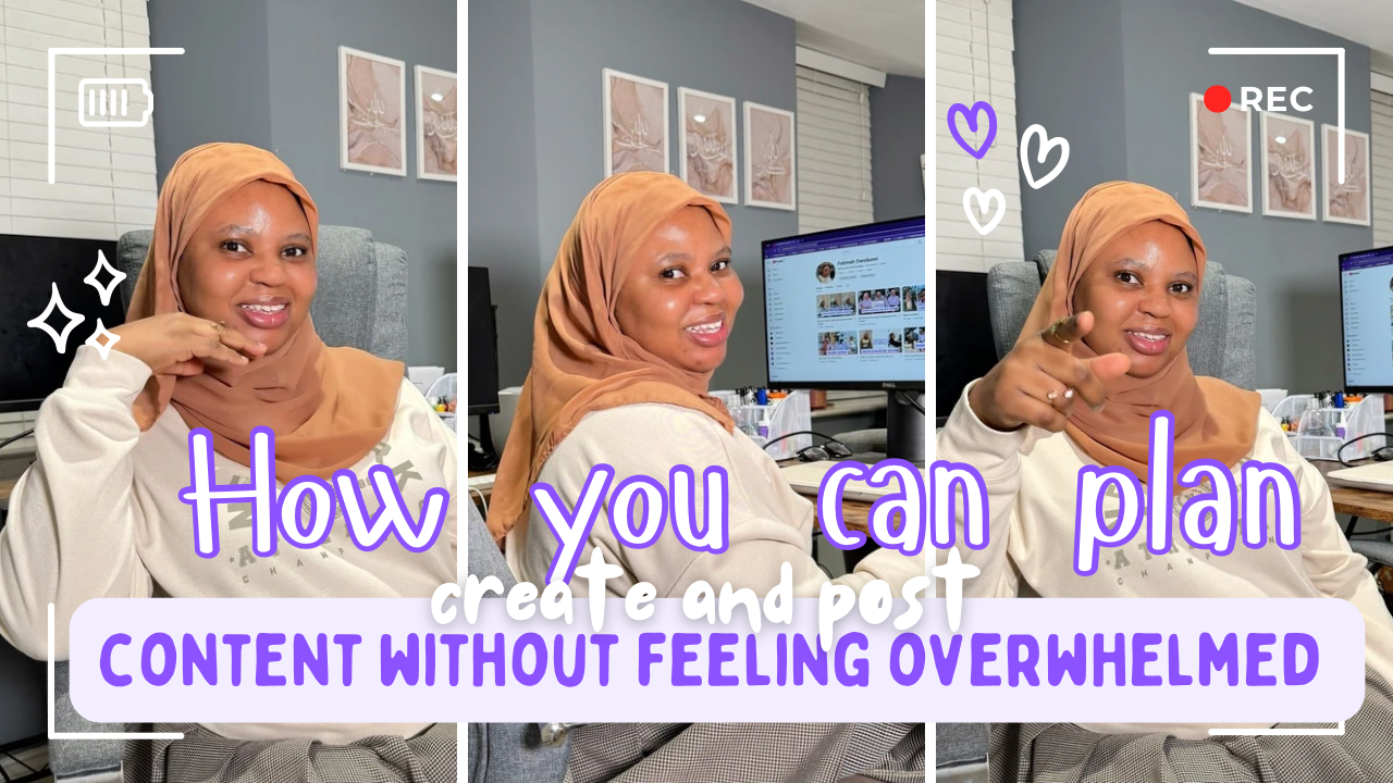How You Can Plan, Create, and Post Content Without Feeling Overwhelmed