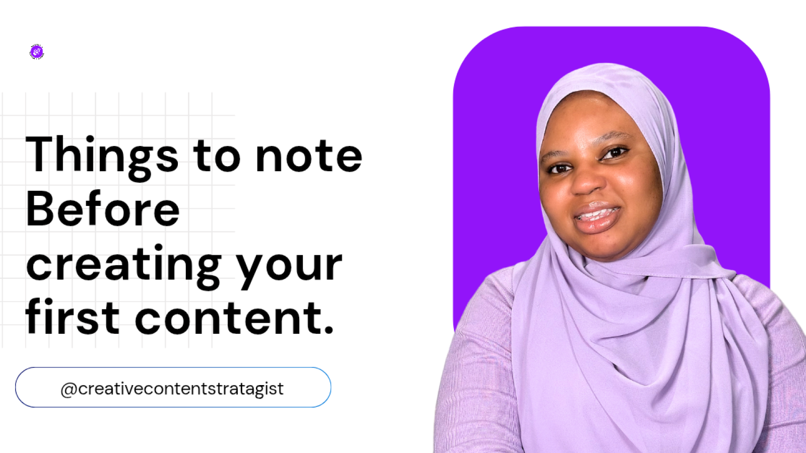 Key things you need to know before creating your first content